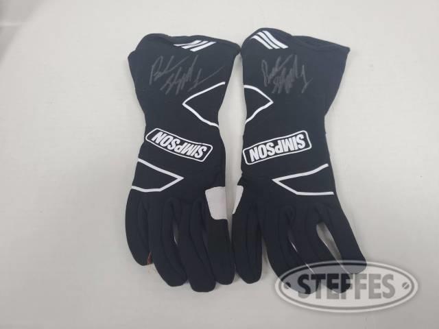Brandon Sheppard’s racing gloves - Autographed